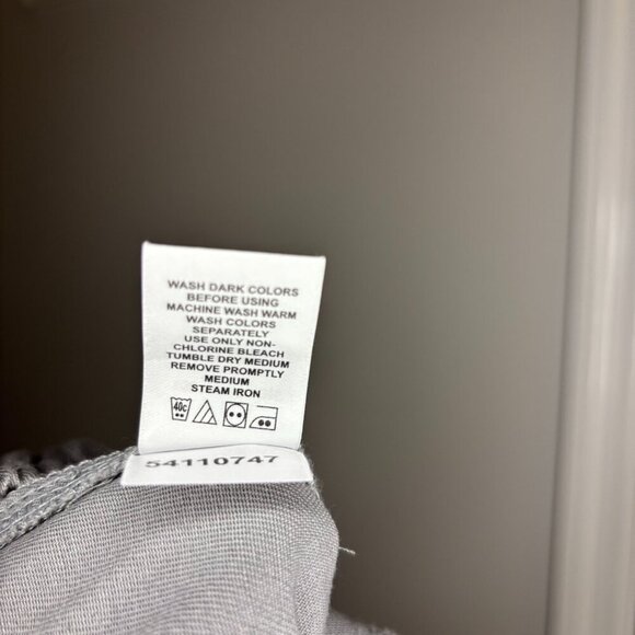 WOMAN WITHIN NEW Pull On Pant Womens 22W Gray Elastic Waist Stretch - Picture 6 of 8